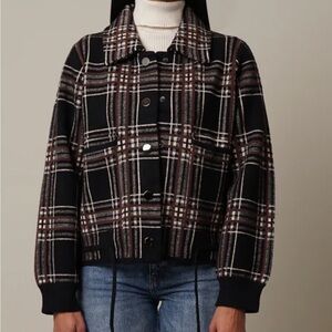 Cyrus plaid jacket